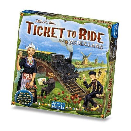 Ticket To Ride: Map #4 - Pays-Bas (Ml)