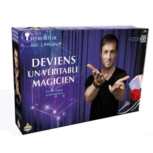 boite Coffret pro (10ans et +) Deviens un véritable magicien - Les Secrets De Luc Langevin