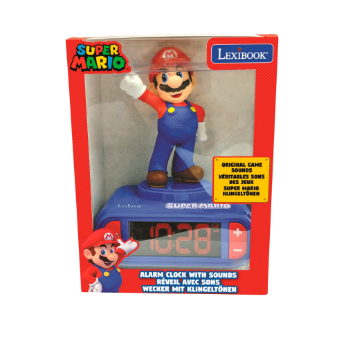 Lexibook - Réveil veilleuse - Super Mario 