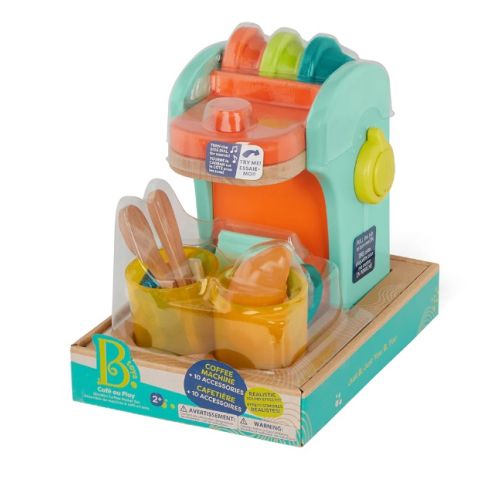 boite B.Toys - Set de machine à café en bois