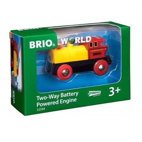 Brio Locomotive à pile bidirectionnelle jaune