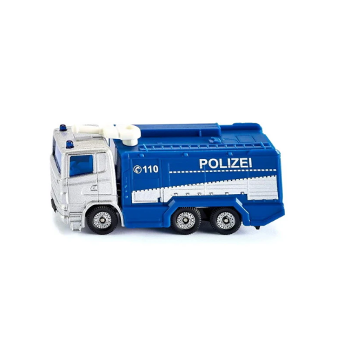 Camion Siku canon a eau de police truck #1079
