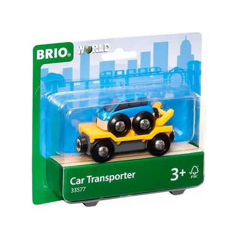 Brio Wagon transport de voiture avec rampe