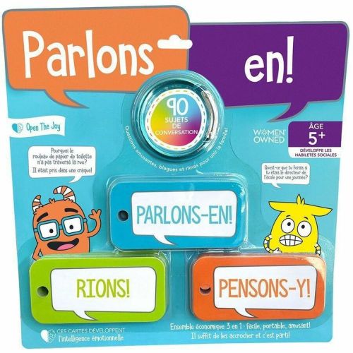 Parlons! Cartes de conversation 3 en 1 (Édition portative)