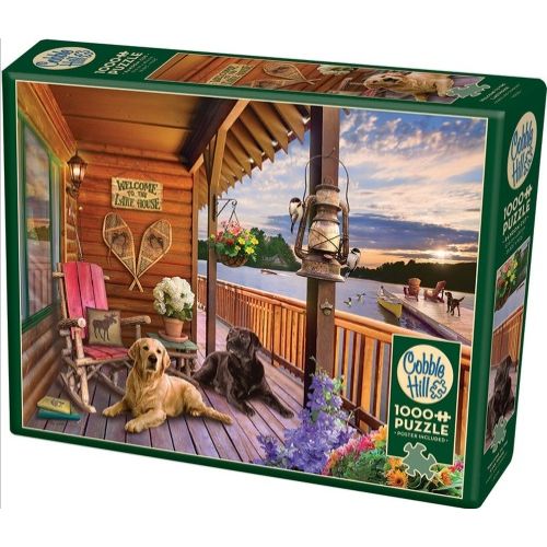 Casse-tête 1000 maison sur le lac