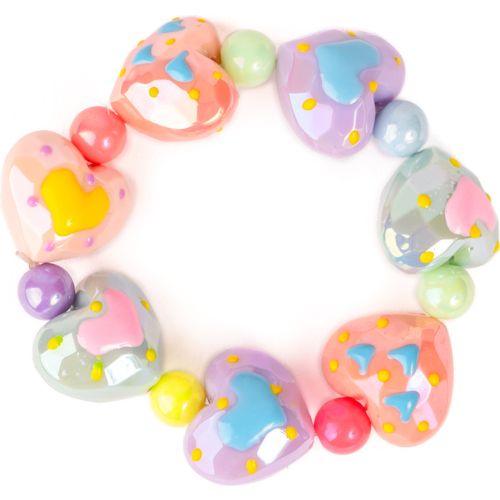Bracelet cœur décoré