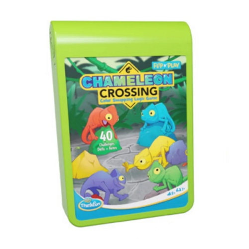 Flip 'N Play Chameleon Crossing : Jeu de logique et couleurs 