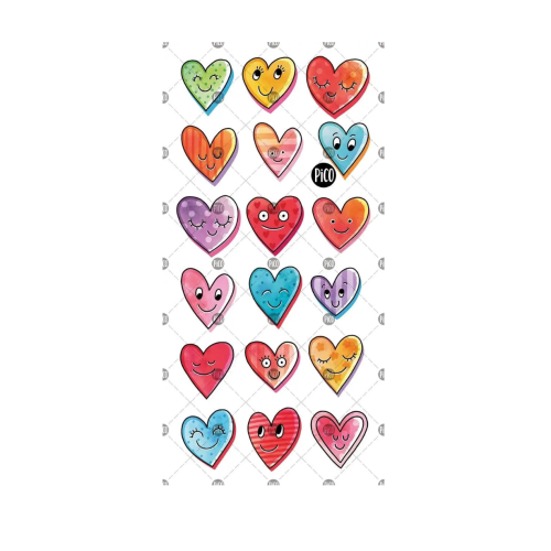 Pico Les petits coeurs sympathiques