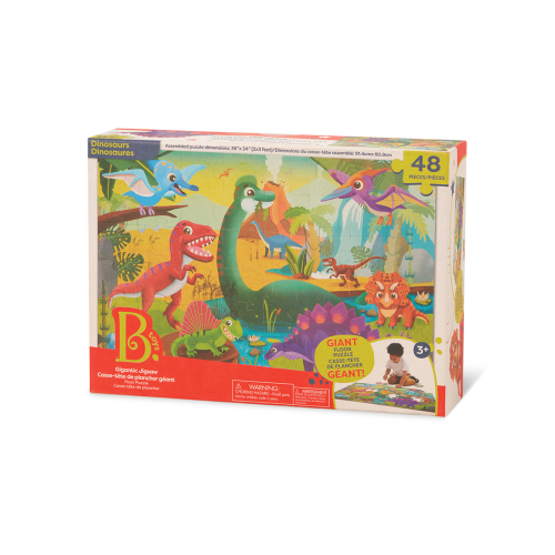 Casse-tête 48 plancher Dinosaure