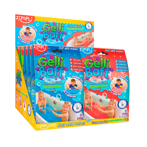 Gelli Baff pour bain couleurs mixes assortiment