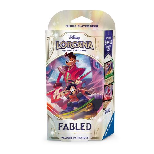 Lorcana Fabled deck A: Max Goof & Powerline - starter Emerald / Ruby