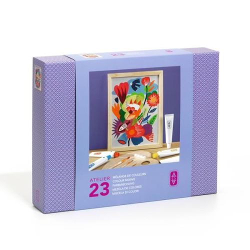 23: Mélange de couleurs - Champs