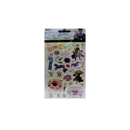 Feuille d'autocollant Harry Potter brillants