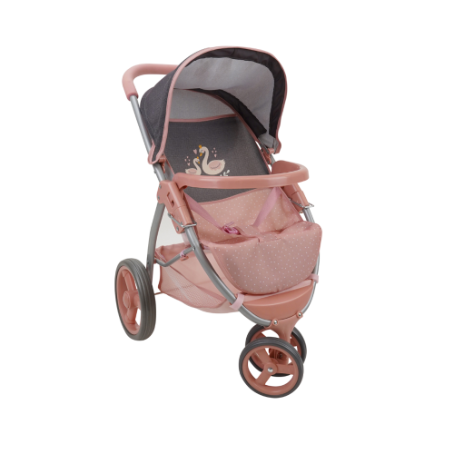 Little Swan - Poussette de jogger pour poupée