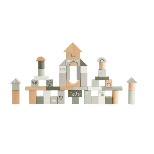 Label label - Seau de 50 blocs - vert olive