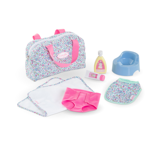 Corolle 14-17” Sac à langer floral & acc.