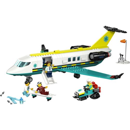 L’avion-ambulance d’urgence