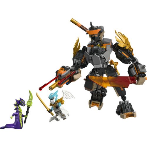 Le robot de mission de Cole contre Zane dragon