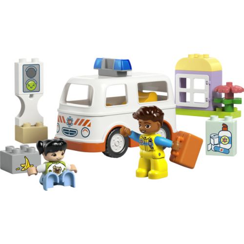 Ambulance et chauffeur