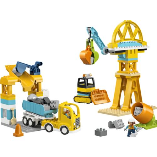 Le chantier avec véhicules 3 en 1