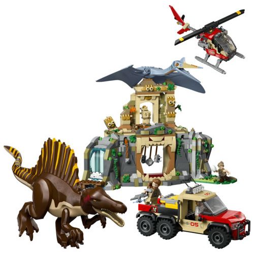 Mission aérienne Spinosaure et Quetzalcoatlus