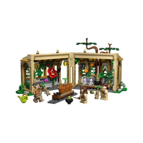 Le château de Poudlard : le cours de botanique