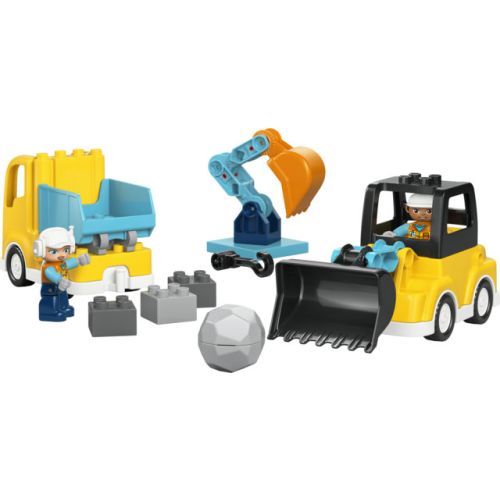 Les véhicules de chantier 3 en 1
