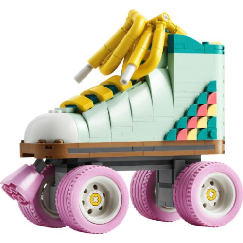 Le patin à roulettes rétro