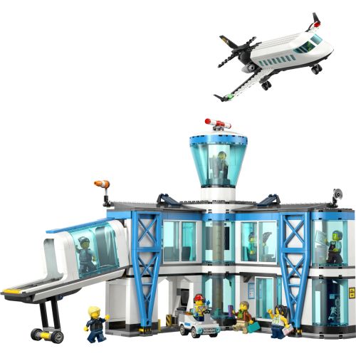 L’aéroport avec avion