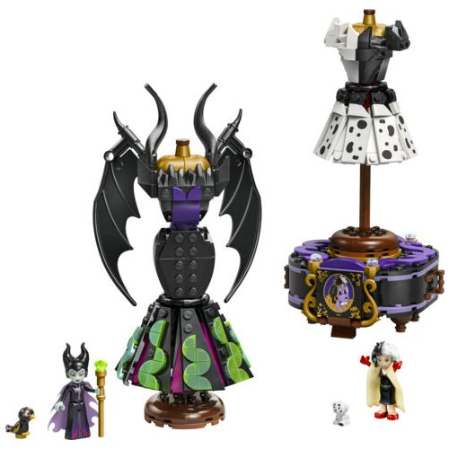 Les robes de Maléfique et Cruella De Vil
