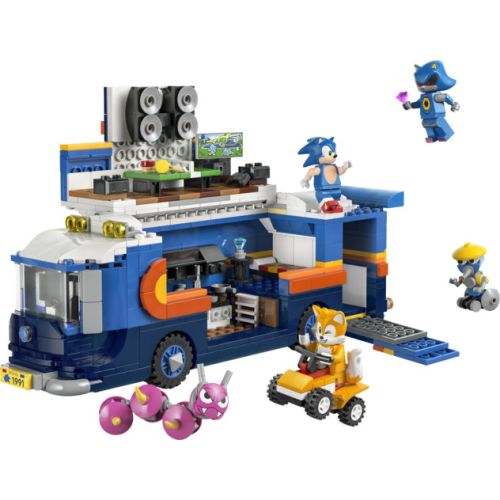 Le camion de commandement de l’équipe Sonic