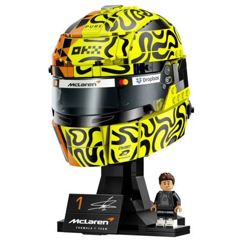 Le casque McLaren Mastercard F1® Team de Lando Norris