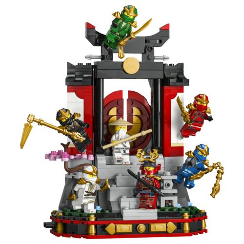 Le socle d’exposition de personnages ninjas – 15e anniversaire
