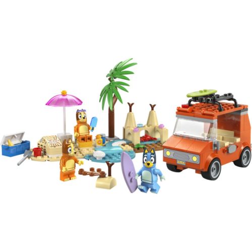 L’escapade à la plage de la famille de Bluey