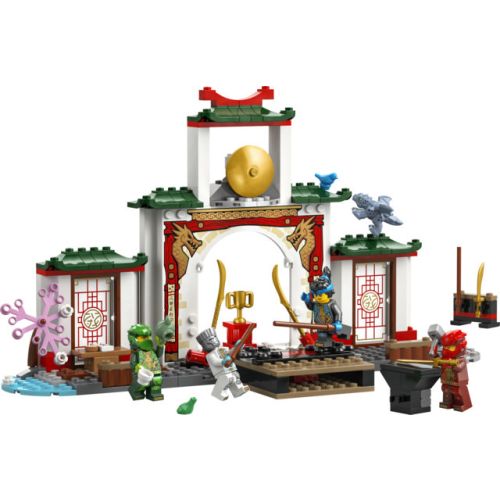 Le temple de Spinjitzu des ninjas