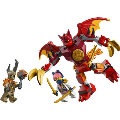 Ensemble de combat : le robot dragon de Kai