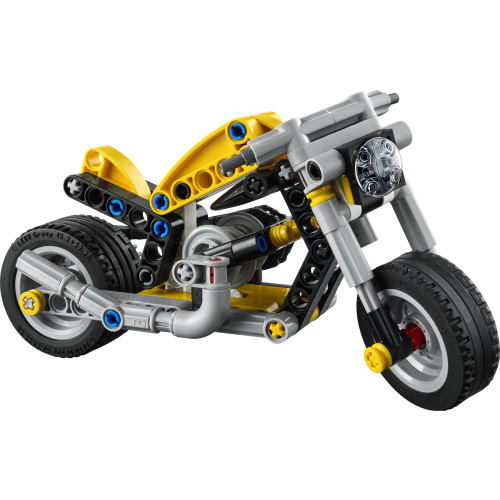 La moto jaune
