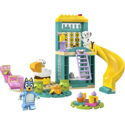 Le terrain de jeu de Bluey et Chloe