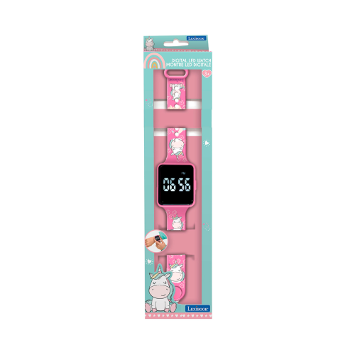 Lexibook - Montre LED digitale - Licorne 