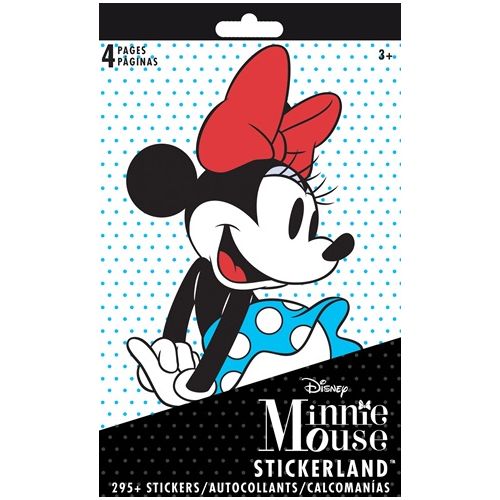 Carnet d'autocollant Minnie