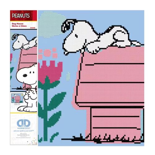 Diamond Dotz Niche pour chien Peanuts