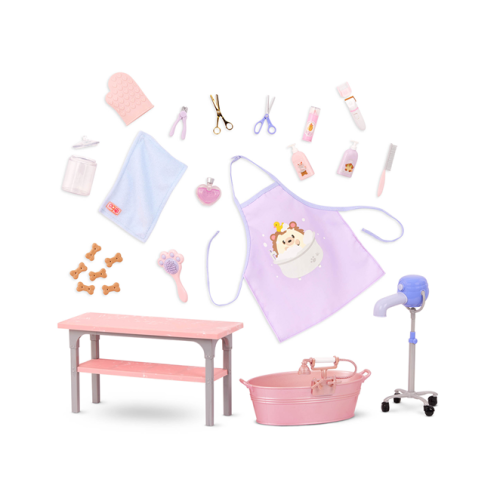 Acc. OG de luxe - «Ensemble toilettage & style d'animaux de compagnie»