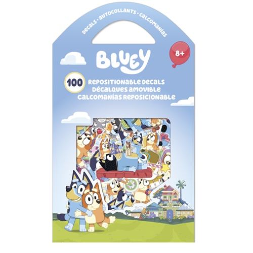Trousse de décalque (100) Bluey