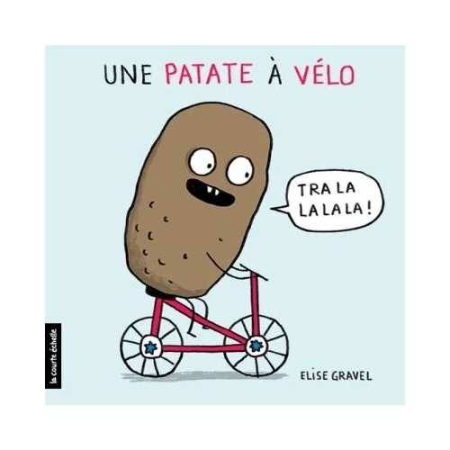 Une patate a vélo