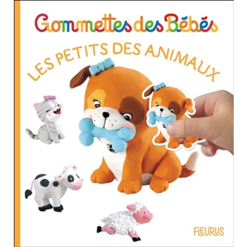 Les  Petits des animaux N.E.: Gommettes des bébés