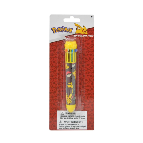 Pokémon crayon Pikachu 10 couleurs