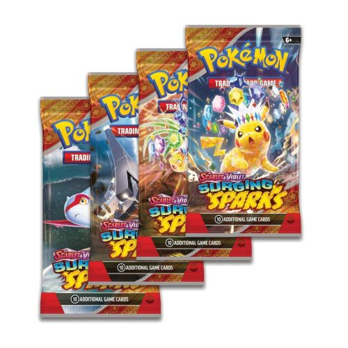 Pokemon SV8 Paquet Booster Surging Sparks (à l'unité)