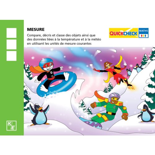 Mesure : Quickcheck Maths 3e année