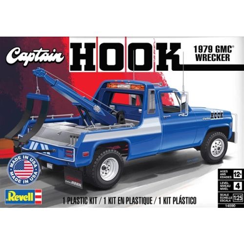 MC Remorqueuse GMC "Capitaine crochet" 1/25