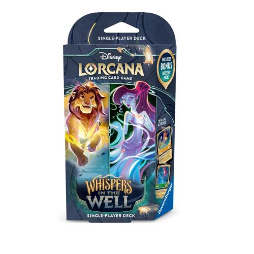 Lorcana Simba & Megara: Whispers in the Well Starter Deck A anglais set 10